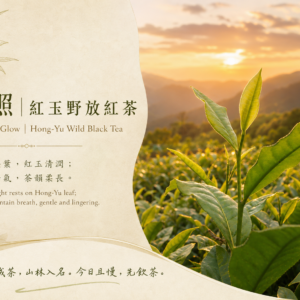 夕照｜紅玉野放紅茶<br>Sunset Glow｜<br>Hong-Yu Wild Black  Tea