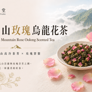 高山玫瑰烏龍花茶<br>High Mountain Rose Oolong Scented Tea
