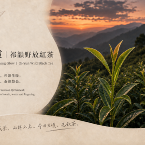 野霞｜祁韻野放紅茶<br>Wild Evening Golw｜<br>Qi-Yun Wild Black Tea
